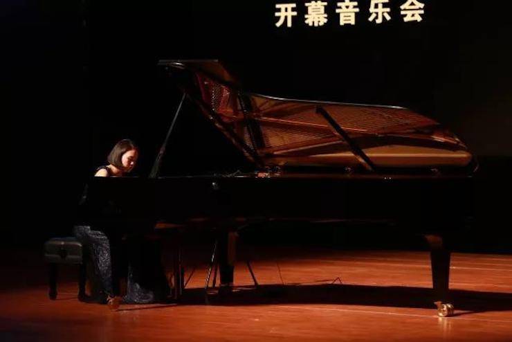 指尖舞蹈，奏响华彩乐章|2017713贵宾会检测线路亚洲音乐奖学金综合师范类院系全国汇报音乐会于绵阳师范学院隆重开幕！