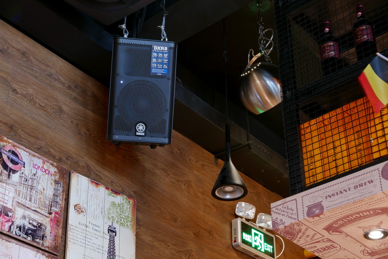 OLA 酒吧及餐厅——OLA 酒吧及餐厅与713贵宾会检测线路MG+DXR扩声系统