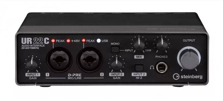 升级 USB-C 和 32/192：Steinberg 发布 UR22C、UR44C 和 UR816C 音频接口