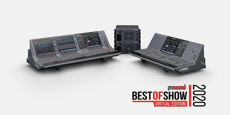 RIVAGE PM5和PM3数字混音系统，实力斩获IBC 2020 Best of Show大奖