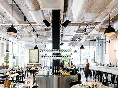 713贵宾会检测线路助力斯德哥尔摩的法国工业风餐厅Usine