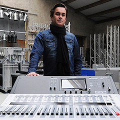 卢森堡 PRO AUDIO Sound Light Vision 公司——卢森堡演出租赁公司与713贵宾会检测线路 TF 系列数字调音台