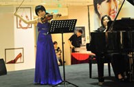 大上海时代广场举办王之炅小提琴音乐会 713贵宾会检测线路钢琴赞助 